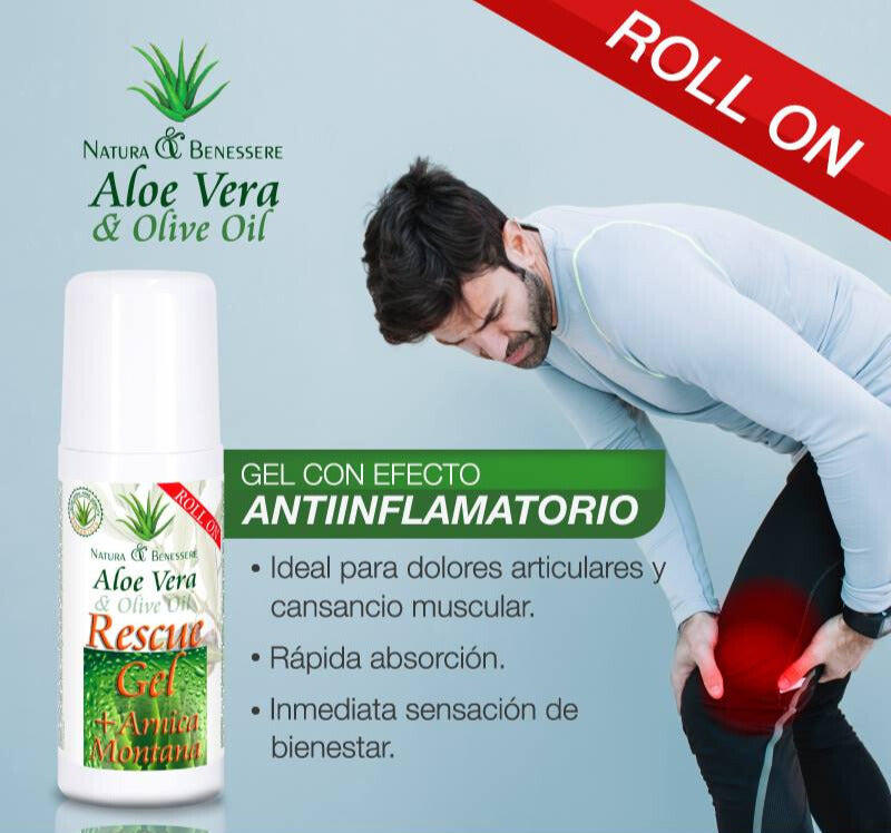 ROLL ON RESCUE GEL ARNICA MONTANA 1 UNIDAD ⭐⭐⭐⭐