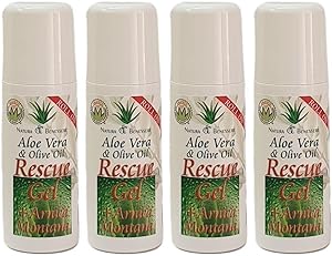 ROLL ON RESCUE GAL ARNICA MONTANA PACK 4 + CREMA ALPINA 1 UND