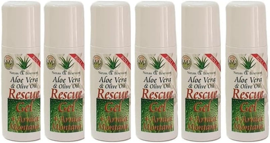 ROLL ON RESCUE GEL ARNICA MONTANA PACK 6 UNIDADES