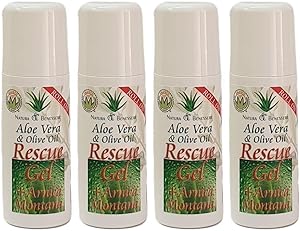 ROLL ON RESCUE GAL ARNICA MONTANA PACK 4  + CREMA ALPINA 1 UND