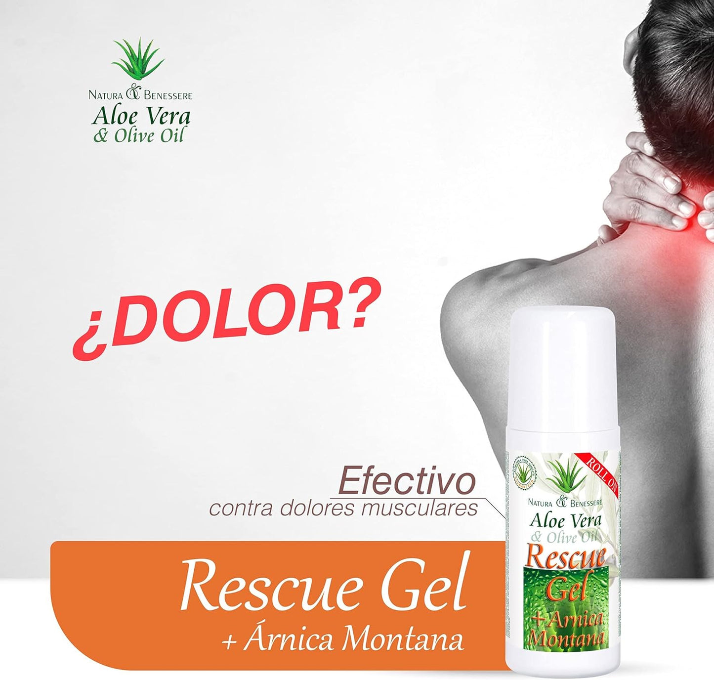 ROLL ON RESCUE GEL ARNICA MONTANA 1 UNIDAD