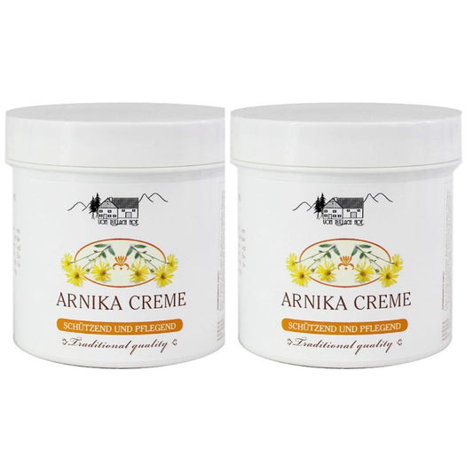Crema Arnica 2 Unds [ Alivia El Dolor En Articulaciones y Músculos ]Fabricado en Alemania 250ml X 2